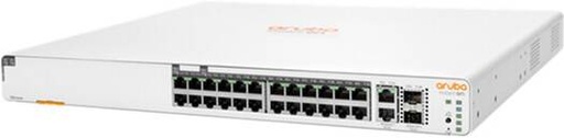 [JL807A] Aruba Instant On 1960 24G 2XGT 24-Port Gb PoE++ Compliant Mgd Network Switch with SFP+, 128 Gb/s Switching Capacity, 370W Power Budget, 95 Mpps Fwd Rate, 2 x 10G RJ45 ETH, 2 x 10G SFP+, White | JL807A