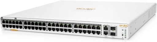 [JL809A] Aruba Instant On 1960 48G 2XGT 48-Port Gigabit PoE++ Compliant Managed Network Switch with SFP+, 176 Gb/s Switching Capacity, 600W Power Budget, 131 Mpps Forwarding Rate, 2 x 10G RJ45, White | JL809A