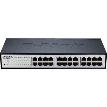 [DES-1100-24] D-Link 24-Port Fast Ethernet, CPU Speed 50Mhz, DRAM Size 8MB, Smart Managed Switch | DES-1100-24
