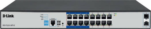 [DGS-F1210-18PS-E] D-Link Layer 2 Gigabit Managed Long Range PoE+ Surveillance Switch | DGS-F1210-18PS-E