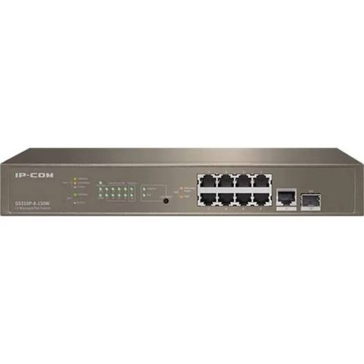 [G5310P-8-150W] IP COM G5310P-8-150W L3 Cloud Managed, dual 6 kV port, 24Gbps, PoE Switch | G5310P-8-150W