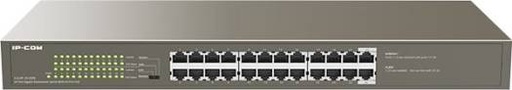 [G1124P-24-250W] IP COM 24-Port Gigabit G1124P-24-250W, AC: 100-240V～50/60Hz, Rackmount Switch With 24-Port PoE | G1124P-24-250W