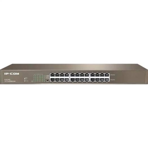 [G1024G] IP COM G1024G 24-Port, 8K MAC 48Gbps Backpanel bandwidth Gigabit Unmanaged Switch | G1024G