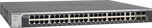 [XS748T] NetGear 1/10G, 44 Port Smart Managed Switch with 4 Dedicated Fiber Ports | XS748T