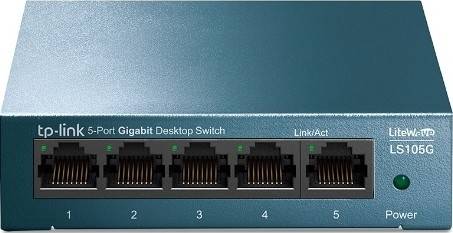 [LS105G] TP-Link Lite Wave 5-Port Gigabit Desktop Switch | LS105G