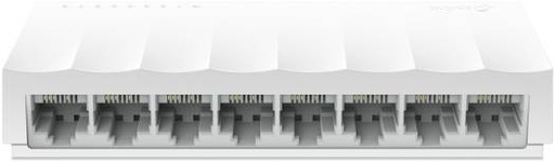[LS1008] TP-Link Lite Wave 8P 10/100 Mbps Switch, 16 Gb/s Capacity, 11.9 Mbps Forwarding, Energy Efficient, Plug-and-Play, Quiet, White | LS1008
