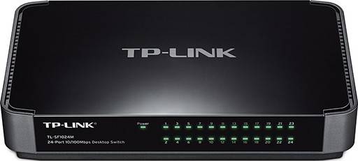 [TL-SF1024M] TP-Link 24-Port 10/100 Mbps Desktop Switch | TL-SF1024M