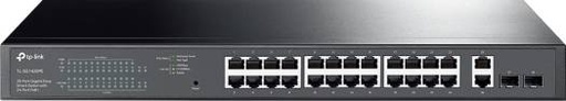 [TL-SG1428PE] TP-Link 28-Port Gigabit Easy Smart Switch with 24-Port PoE+ | TL-SG1428PE
