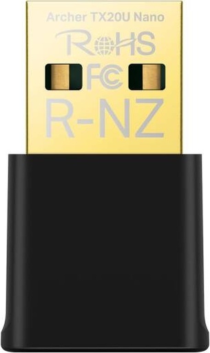 [Archer TX20U Nano] TP-Link Nano USB WiFi 6 Adapter for PC(Archer TX20U Nano)- AX1800 2.4G/5G Dual-Band Wireless Network Transceiver Adapter for Desktop PC, OFDMA, MU-MIMO, WPA3 | Archer TX20U Nano