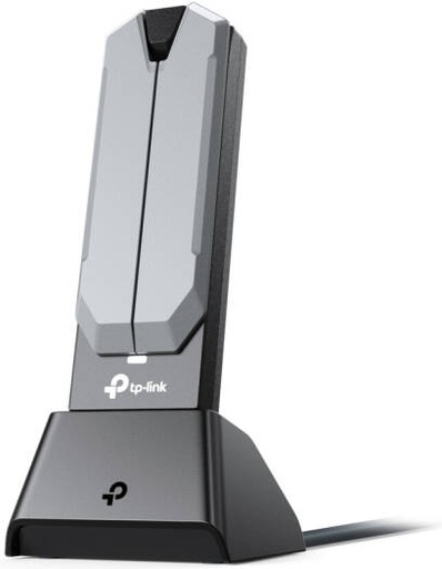 [Archer TBE400UH] TP-Link Archer TBE400UH BE6500 Wi-Fi 7 Wireless USB Adapter, Up to 2880 Mbps 6GHz, 2880 Mbps, 5GHz + 688 Mbps 2.4GHz, Multi-Link Operation, Lower Latency, Black | Archer TBE400UH