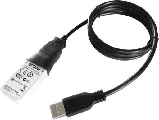 [C32C891327] Epson OT-WL06-327 Wireless LAN Dongle, Dual Band 2.4 and 5 GHz, IEEE 802.11n,IEEE 802.11ac,IEEE 802 Data Link Protocol, Black | C32C891327