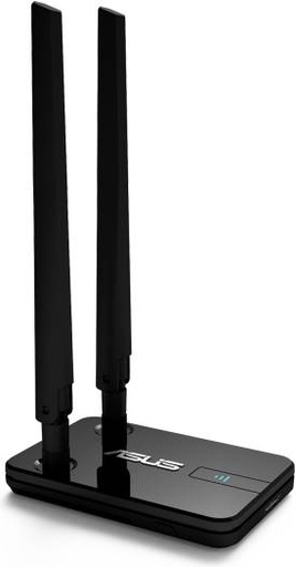 [90IG06I0-BM0400] ASUS USB-AC58 Dual Band USB Adapter - AC1300, USB 3.0, 10x Faster Data Transfer, High-Gain Antenna, EZ WPS, Advanced Security | 90IG06I0-BM0400