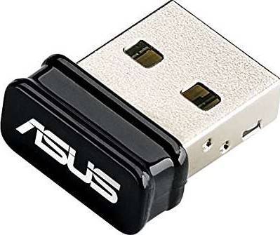 [90IG00J0-BU0N00] ASUS USB-N10 Nano-Network Adapter USB Wi-Fi N150 Mbps, Compatible with Windows, Mac, Linux and Raspberry PI 2 - Black | 90IG00J0-BU0N00