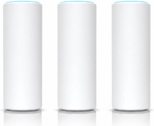 [U6-MESH-3] Ubiquiti UniFi U6-Mesh Networks Access Point, High Efficiency 4x4 MIMO with 160 MHz Bandwidth, Powered with 802.3af PoE, 3 Pack, White | U6-MESH-3