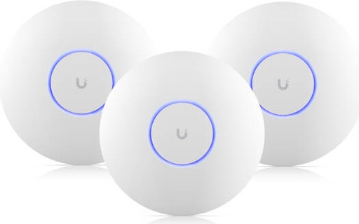 [U7-PRO-MAX-3] Ubiquiti U7 Pro Max Ceiling-mounted WiFi 7 Access Point, WiFi 7 with 6 GHz Support, 8 Spatial Streams, 500+ Connected Devices, 2.5 GbE Uplink, 3 Pack, White | U7-PRO-MAX-3