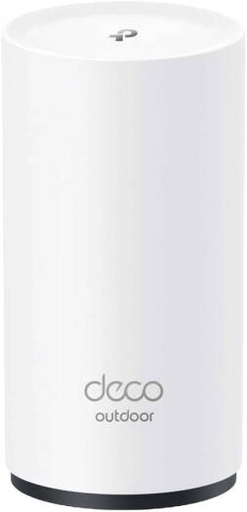 [Deco X50-Outdoor] Deco Outdoor X3000 Whole Home Mesh WiFi 6 Unit, 2 Gigabit PoE Ports, 802.3at PoE+, Weatherproof, Works with All Deco Mesh Wi-Fi, White | Deco X50-Outdoor