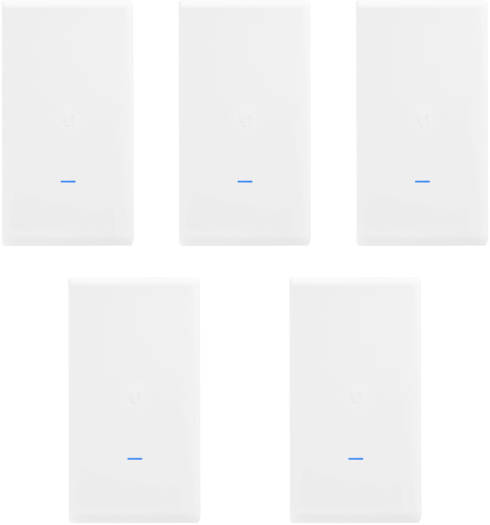 [UAP-AC-Mesh-PRO-5] Ubiquiti UniFi UAP-AC-M-PRO AC Mesh Pro AP Dual-Band Access Point, Up to 182m Range, 2 x 10/100/1000 Ethernet Ports, Integrated Omni Antennas, Reset Button, 5-Pcs | UAP-AC-Mesh-PRO-5