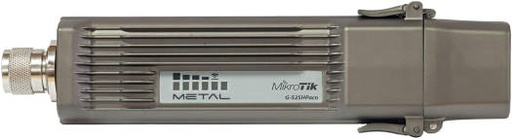 [RBMetalG-52SHPacn] MikroTik Routerboard Metal CPE, Outdoor AP 802.11n, 1x10/100/1000 Ethernet, 720 MHz Frequency, Gray | RBMetalG-52SHPacn