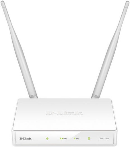 [DAP-1665] D-Link Wireless AC1200 Wave 2 Dual-Band Access Point, Dual-Band Connectivity, 2.4GHz & 5GHz Frequency, Up to 1200 Mbps Signal Rate, WPA-PSK/WPA2-PSK Security, White | DAP-1665