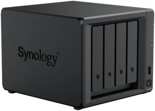 [DS925+] Synology DiskStation DS925+ 4 Drive Bays NAS Server, AMD Ryzen V1500B Processor, 4 GB RAM, 3.5" SATA HDD, 2.5" SATA SSD, M.2 2280 NVMe SSD, Hot Swappable Drive, Black | DS925+