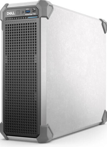 [PE-T160] Dell PowerEdge T160 Tower 3.5" chassis with up to 3 Cabled Hard Drives, Intel Xeon E-2414, 32GB RAM, 3.84TB SATA SSD, IDRAC9, Basic 16GB, Broadcom 5720 Dual Port 1Gb, 300W PSU | PE-T160