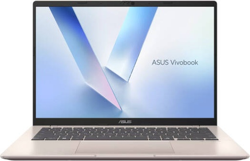 [90NB15H2-M00AU0] ASUS Vivobook 14 M1407KA Laptop, 14" WUXGA IPS Display, AMD Ryzen AI 5 330, 16GB RAM, 512GB SSD, AMD Radeon Graphics, English-Arabic K/B, Windows 11 Home, Platinum Gold | 90NB15H2-M00AU0