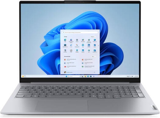 [21SK0027GP] Lenovo ThinkBook 16 G8 IAL Laptop, 16" WUXGA IPS 60Hz Display, Intel Core Ultra 5 225U, 16GB RAM, 512GB SSD, Integrated Intel Graphics, Backlit English UK Keyboard, NO OS, Arctic Grey | 21SK0027GP