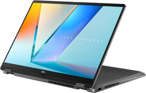 [90NB14Y1-M005E0] ASUS Vivobook 14 Flip TP3407SA Copilot+ Laptop, 14" WUXGA OLED Touch Display, Intel Core Ultra 7 256V, 16GB RAM, 1TB SSD, Intel Arc Graphics, English Keyboard, Win11, Matte Gray | 90NB14Y1-M005E0