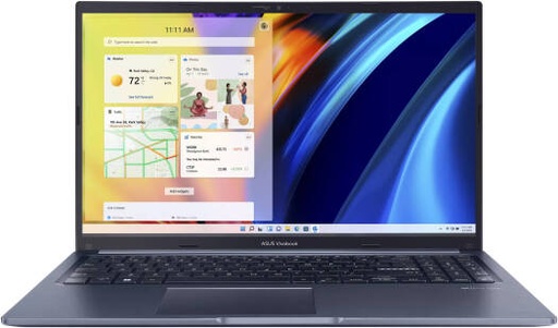 [90NB1841-M00CJ0] ASUS Vivobook 15 M1502NAQ Laptop, 15.6" FHD IPS 60Hz Display, AMD Ryzen 5 150, 16GB RAM, 512GB SSD, AMD Radeon Graphics, English-Arabic K/B, Win11, Quiet Blue | 90NB1841-M00CJ0