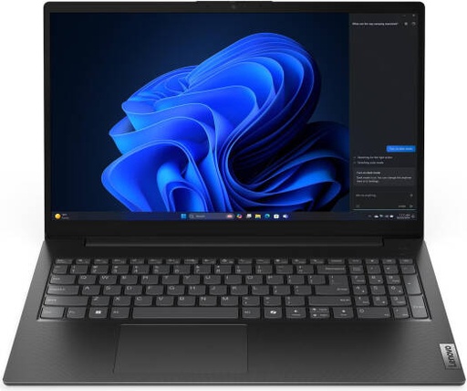[83GW007WRI] Lenovo V15 G5 IRL Laptop, 15.6" FHD TN Display, Intel Core i3-1315U Processor, 8GB RAM, 512GB SSD, Intel UHD Graphics, Non-backlit, English EU, No OS, Business Black | 83GW007WRI