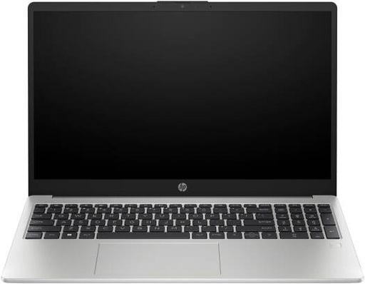 [9G1W4ET] HP 250 G10 Laptop, 15.6" FHD AG Display, Intel Core i7-1355U, 8GB RAM, 512GB SSD, Intel Iris Xe Graphics, English Keyboard, No OS, Turbo Silver | 9G1W4ET
