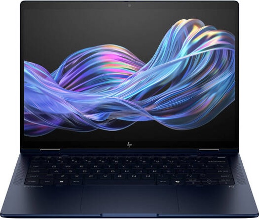 [B69B1ET] HP EliteBook X Flip G1i Next Gen AI Laptop, 14" WUXGA IPS Display, Intel Core Ultra 7 256V, 16GB RAM, 1TB SSD, Intel Arc Graphics, English-Arabic K/B, Win11Pro, Atmospheric Blue | B69B1ET