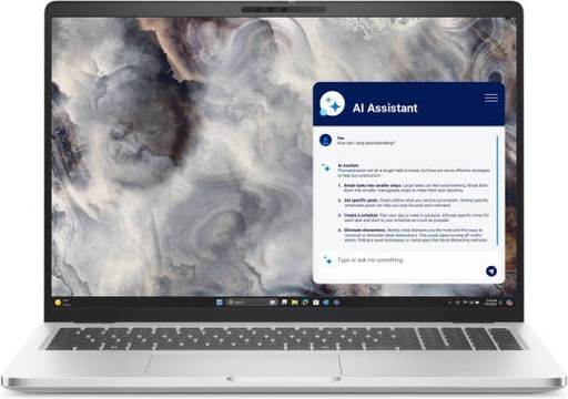 [DCCUDEL11P16DU7BX004] Dell Pro 16 Plus PB16250 Laptop, 16" FHD+ Display, Intel Core Ultra 7 255U, 16GB RAM, 512GB SSD, Intel UHD Graphics, English K/B, No OS, Aluminum | DCCUDEL11P16DU7BX004