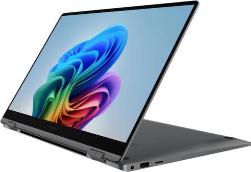 [NP750QHA-KA1US] SAMSUNG Galaxy Book5 360 Copilot+ Laptop, 15.6" FHD AMOLED Display, Intel Core Ultra 7 256V, 16GB RAM, 512GB SSD, Backlit English Keyboard, Windows 11 Home, Gray | NP750QHA-KA1US
