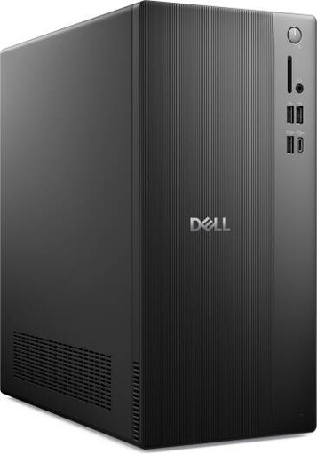 [BTO004_QVT1260_EMEA_UBU] Dell Pro Tower QVT1260 Desktop Computer, Intel Core i5-14400 Processor, 8GB RAM, 512GB SSD, Intel UHD Graphics 730, No OS, Black | BTO004_QVT1260_EMEA_UBU