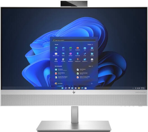 [A55PMET] HP EliteOne 840 G9 All-In-On Desktop Computer, 24" FHD IPS Display, Intel Core i7-14700, 16GB RAM, 512GB SSD, Intel UHD Graphics, Wireless K/B & Mouse, Win11Pro, White | A55PMET