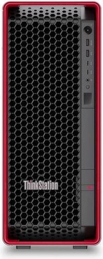 [30HH0020AX] Lenovo ThinkStation P8 Desktop Computer, AMD Ryzen Threadripper PRO 7945WX, 32GB RAM, 1TB SSD, No Graphics Card, English-Arabic Keyboard, & Mouse, Windows 11 Pro, Black | 30HH0020AX