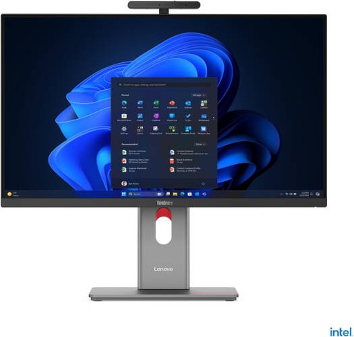 [13AQ0006GR] Lenovo ThinkCentre M90a Pro Gen 6 Desktop Computer, 27" QHD IPS 120Hz Display, Intel Core Ultra 7 265, 16GB RAM, 512GB SSD, Intel Graphics, English-Arabic K/B & Mouse, Win11Pro, Black | 13AQ0006GR