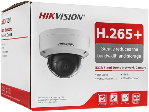 [XXK-052] Camera Exir Fixed Dome Hikvision 4MP