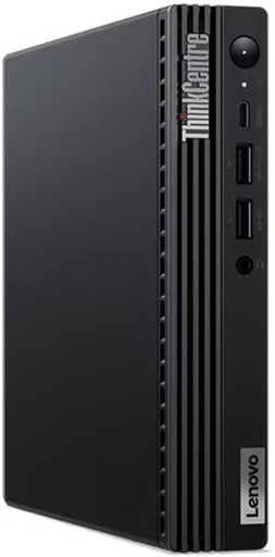 [11T3009FGR] Lenovo ThinkCentre M70q Gen 3 Tiny Desktop PC, Intel Core i5-12400T 4.2GHz, 8GB RAM, 256GB SSD, Integ Intel UHD Graphics 730, USB ENG-ARB K/B & USB Calliope Mouse, Win 11 Pro, Black | 11T3009FGR