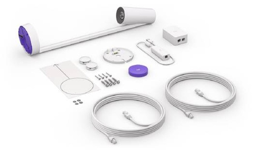 [960-001332] Logitech Scribe Whiteboard Camera, For Video Conferencing Rooms, 1080p At 15fps Resolution, AI Enhance Video Stream, 100-240V Auto Switching Power, White | 960-001332