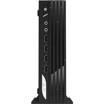 [9S6-B0A411-096] MSI Pro DP21 11M Ultra Small Form Factor PC, Intel Core i5-11400 Processor, H510 Chipset, 16GB RAM, 1TB HDD + 256GB SSD, Intel UHD Graphics, Windows 11 Pro, Black | 9S6-B0A411-096