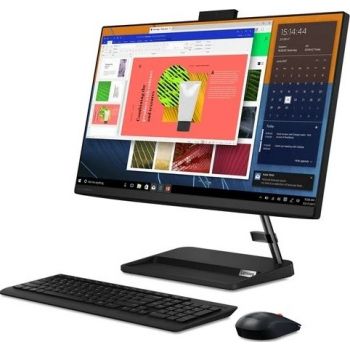 [F0FW005NAX] Lenovo 271TL6 AIO3 27'' FHD Screen, Intel Core i5-1135G7 2.40GHZ, 8GB RAM, 512GB SSD, 2GB NVIDIA Geforce MX450 Graphics, Bluetooth, Camera, Wireless Keyboard and Mouse, Window 10, Black | F0FW005NAX