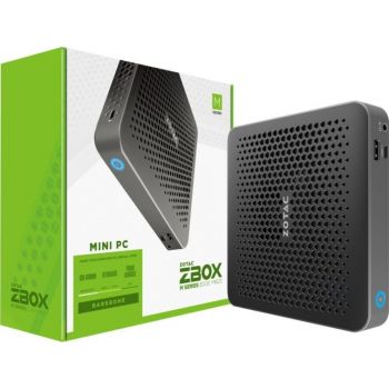 [ZBOX-MI623-BE] Zotac ZBOX edge MI623 Intel Core i3-10110U 2.1Ghz Processor Desktop Computer, No Memory Up to 64GB, No HDD, Intel UHD Graphics, No OS (Barebone) | ZBOX-MI623-BE