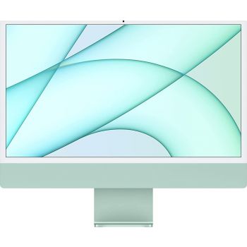 [MGPJ3 LL/A / MGPH3LL/A / MGPH3HN/A] Apple iMac 24" 2021 Retina Display PC, M1 Chip 8 Core CPU and GPU, 8GB RAM, 256GB SSD, Gigabit Ethernet, English, Green | MGPJ3 LL/A / MGPH3LL/A / MGPH3HN/A