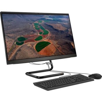 [F0EU00APAX] Lenovo AIO 3 Desktop Core i5 10400T, 8GB RAM, 1TB HDD + 128GB SSD, 2GB Graphics, 23.8inch FHD Touch Screen, No OS - Black | F0EU00APAX