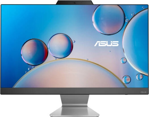 [90PT03T2-M002Z0] ASUS A3402 All in One Desktop Computer, 23.8" FHD LCD Display, Intel Core 5 120U, 8GB RAM, 512GB SSD, Intel Graphics, English-Arabic K/B & Mouse, No OS, Black | 90PT03T2-M002Z0