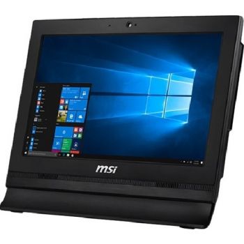 [9S6-A61811-047] MSI Pro 16T 10M 15.6'' HD Touch All In One PC, 1366x768 Resolution, Anti Glare, Intel Celeron 5205U Dual Core Processor, 4GB RAM, 128GB SSD, Windows 11 Pro, Black | 9S6-A61811-047