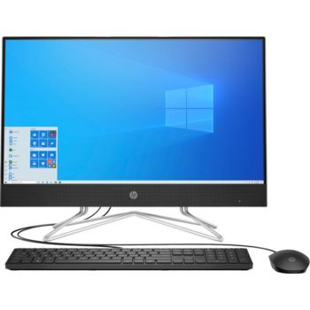 [24-DF1103D] HP All in One 24-DF1103D - 11Gen Intel Core i5, 8GB RAM, 1TB + 256SSD, 23.8 Inch Screen Touch, Intel IRIS-x Graphics, Keyboard Mouse, Window 10 Home - Black | 24-DF1103D