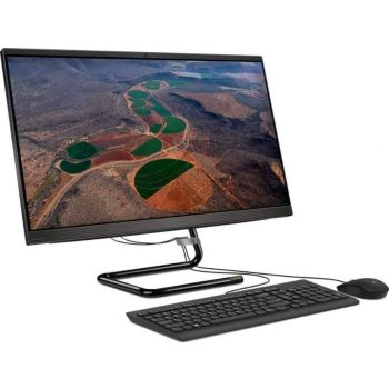 [24IMB05] Lenovo IdeaCentre AIO 3 - 10 Gen Intel Core i5, 8GB RAM, 1TB+ 128SSD, 23.8 Inch Touch, 2GB VGA Graphics, All-In-One Desktop With Wireless-Keyboard And Mouse, Window 10 - Black | 24IMB05